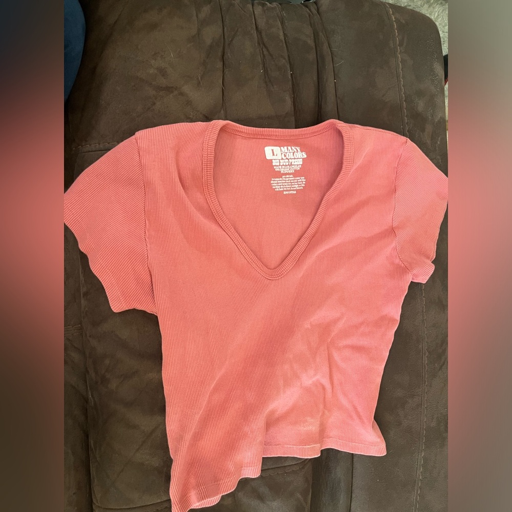 Pink Big Bud Press Shirt